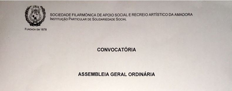 Convocatória – Assembleia Geral Ordinária 27/11/2018