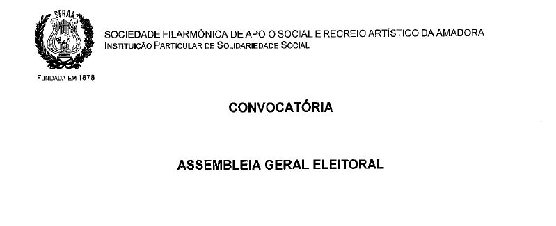 Convocatória – Assembleia Geral Eleitoral