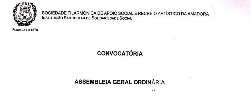 Convocatória Assembleia Geral Ordinária