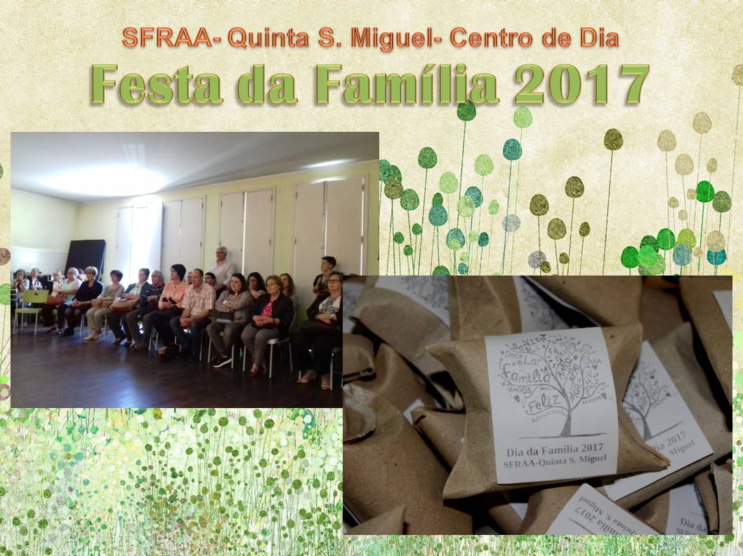 Festa da Família – Centro de Dia SFRAA