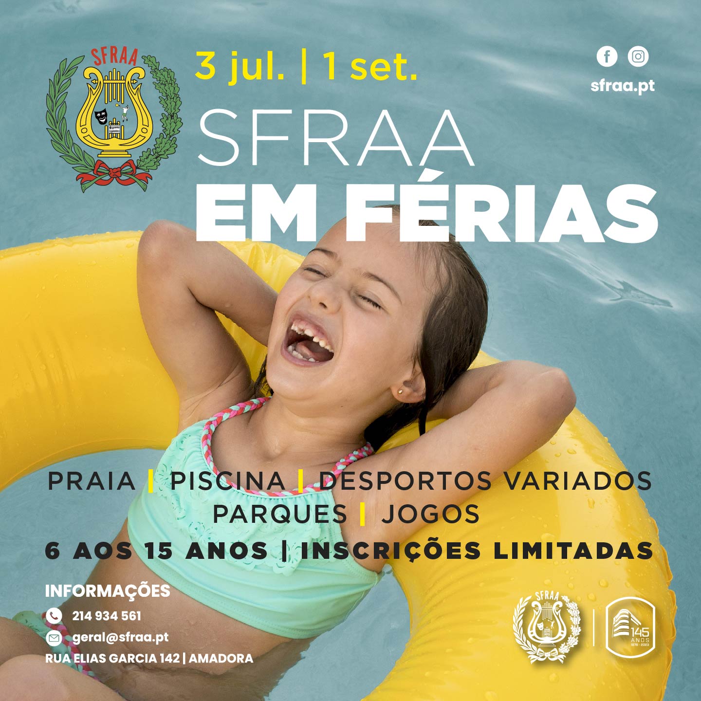 SFRAA em Férias – Verão 2023