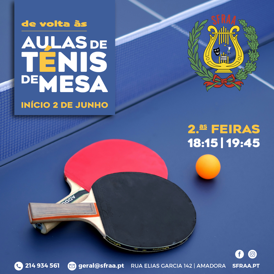 De Volta às Aulas de Ténis de Mesa