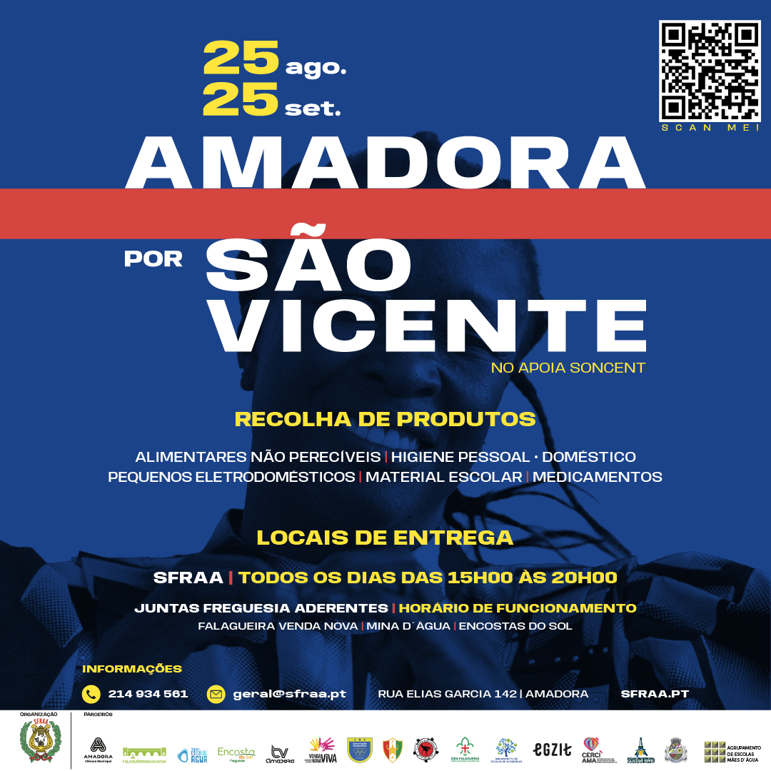 Campanha Solidária – Amadora por São Vicente