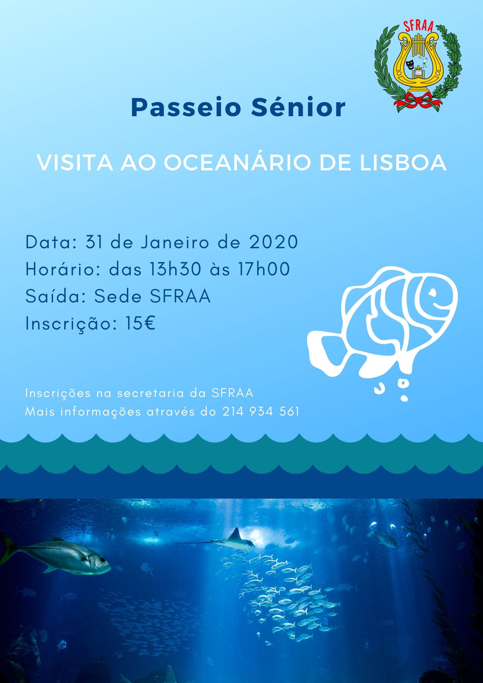 Passeio Sénior – Oceanário