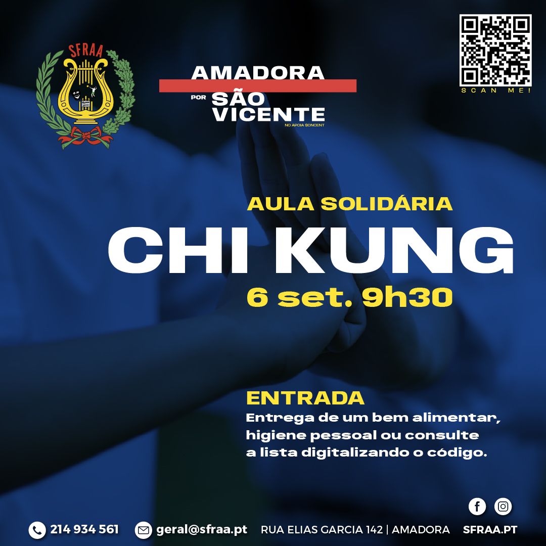 Aula Solidária de Chi Kung