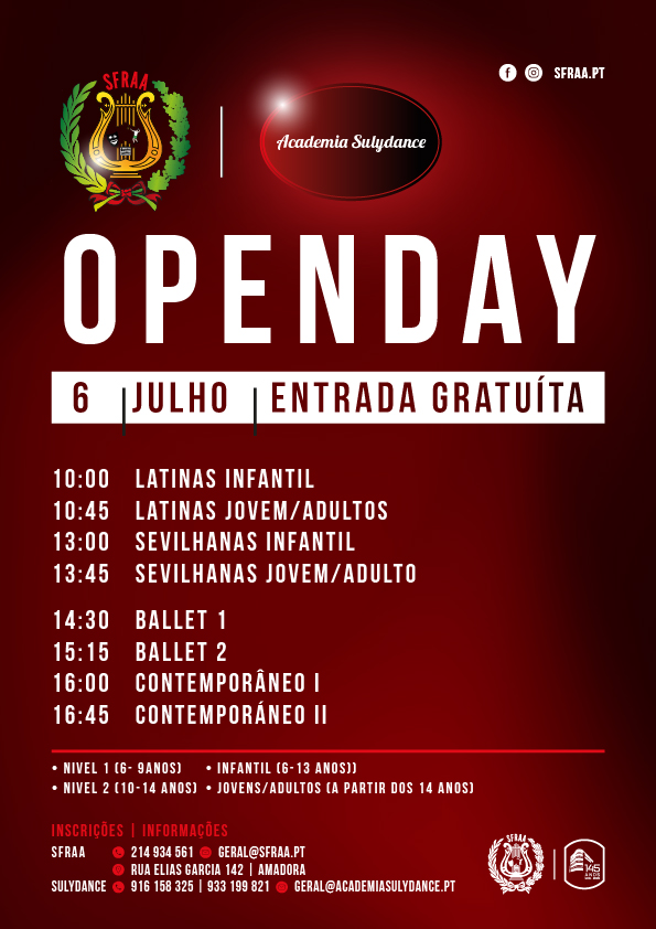 OPENDAY – Academia Sulydance SFRAA